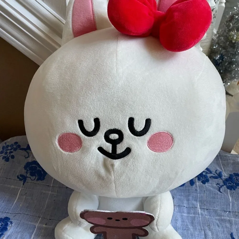 Lime Friends White Bunny Rabbit Plush Bunny!